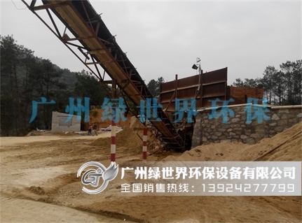 洗砂污泥脫水機洗砂情況